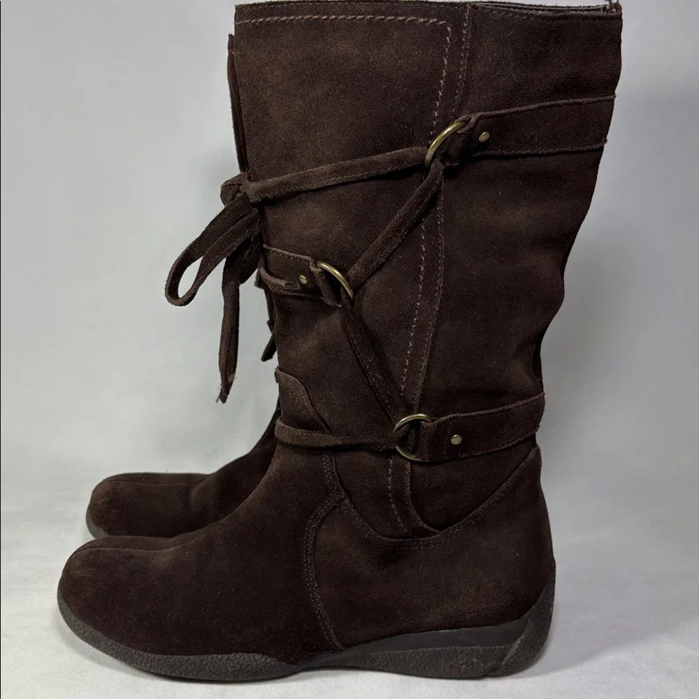 Canyon River Blues Leather Boots Tina 6M **